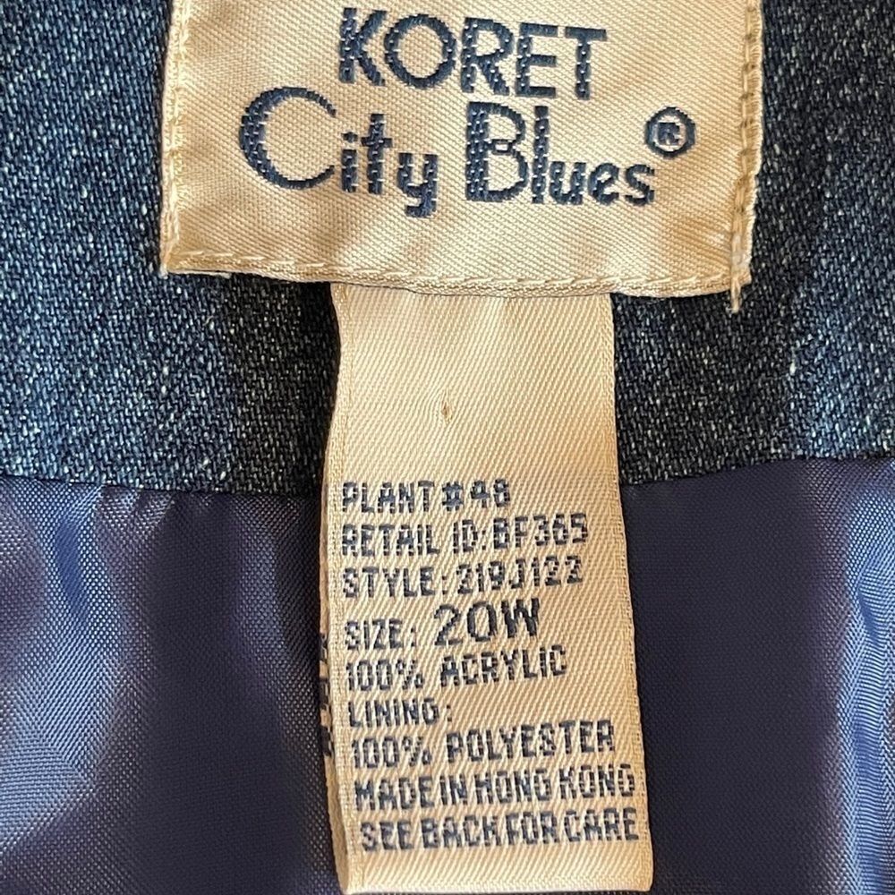 Vintage Koret Denim Patchwork Jacket - image 2